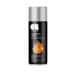 Cosmos Lac HIGH HEAT σπρέι υψηλής θερμοκρασίας Ασημί (κωδ. 350) 400ml