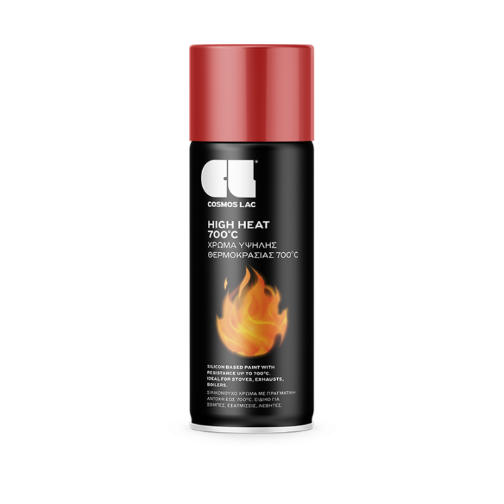 Cosmos Lac HIGH HEAT σπρέι υψηλής θερμοκρασίας Κόκκινο (κωδ. 353) 400m