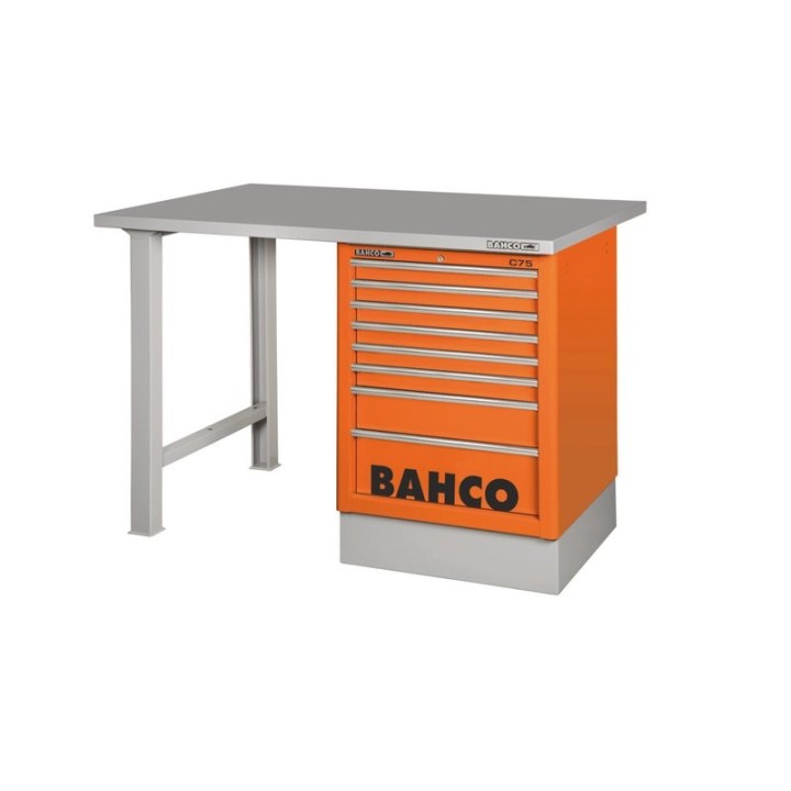 Καρότσι εργαλείων 1500 mm 750 mm 1030 mm 1495K7CWB15TS BAHCO