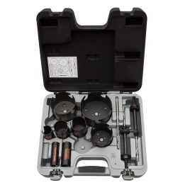 Ποτηροτρύπανο καρβιδίου 12 τεμ. 25 mm 114 mm 3833-SET-301 BAHCO