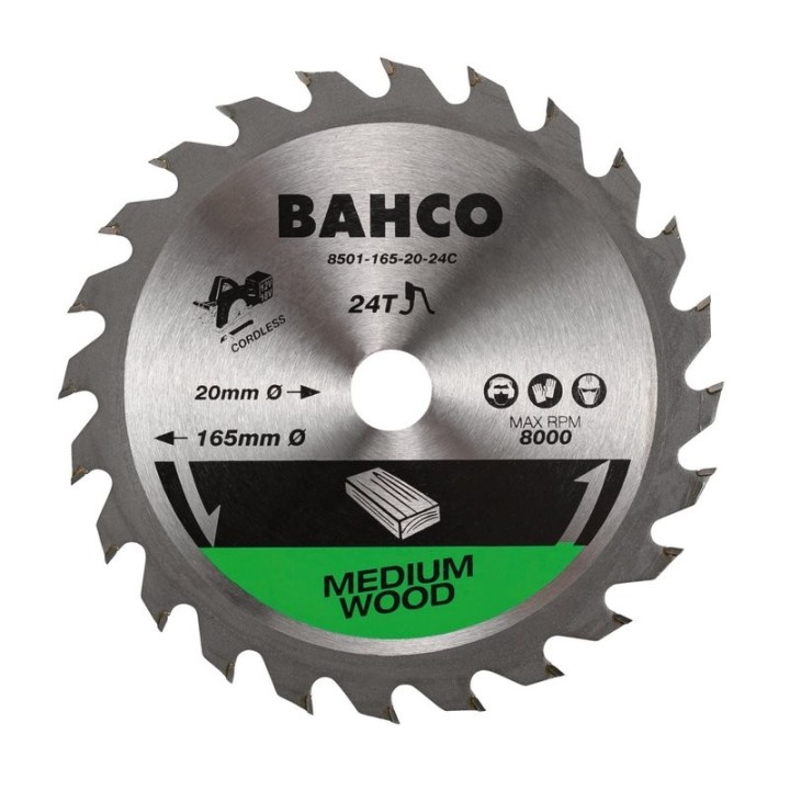 Δίσκος κοπής/λείανσης 150 mm 10 mm 8501-150-10-24C BAHCO