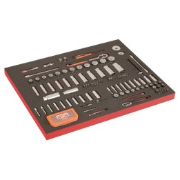 Καρυδάκι 1/2" 1/4" 139 τεμ. 3/3" FF1A195LM BAHCO