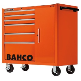 Καρότσι εργαλείων 986 mm 501 mm 1100 mm 1475KXL6CBLACK BAHCO