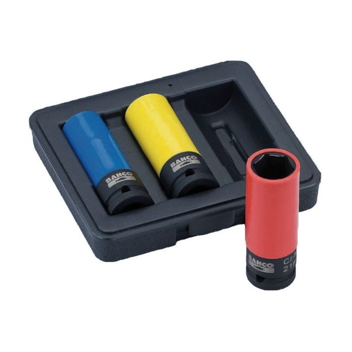 Καρυδάκι 1/2" 3 τεμ. BWSS12P3 BAHCO
