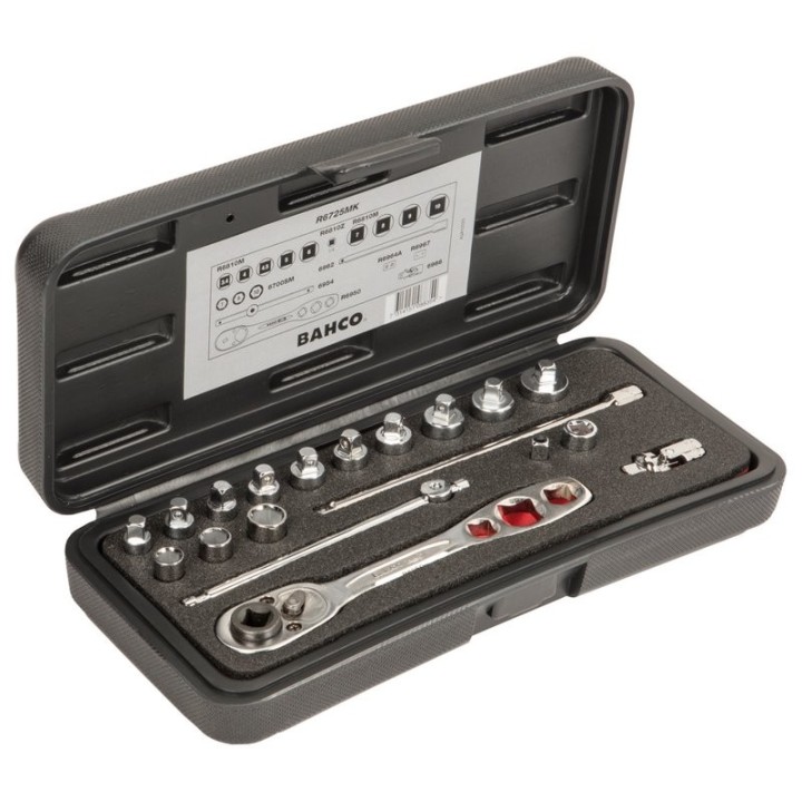 Καστάνια 1/4" 25 τεμ. R6725MK BAHCO