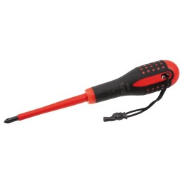 Κατσαβίδι ERGO μονωμένο PH2 100 mm TAHBE-8620S BAHCO