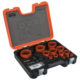 Ποτηροτρύπανο διμεταλλικό 18 τεμ. 16 mm 83 mm 3834-SET-152 BAHCO
