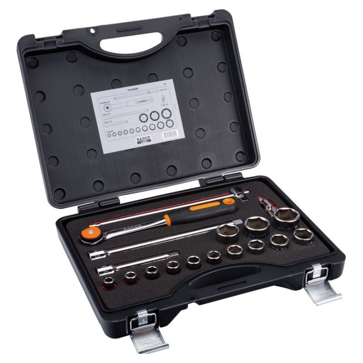 Καστάνια 1/2" 18 τεμ. 7818MHR BAHCO