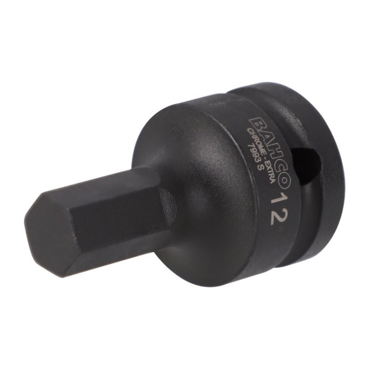 Καρυδάκι κρούσης φωσφατωμένο 1/2" 17 mm 50 mm 7993S0170 BAHCO