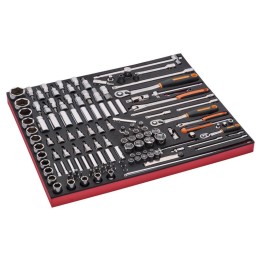 Καστάνια 1/4" 1/2" 138 τεμ. 3/3" 3/8" FF1A08 BAHCO