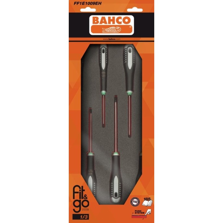 Αποθήκευση εργαλείων T8 T30 6 τεμ. 1/3" FF1E1009EH BAHCO