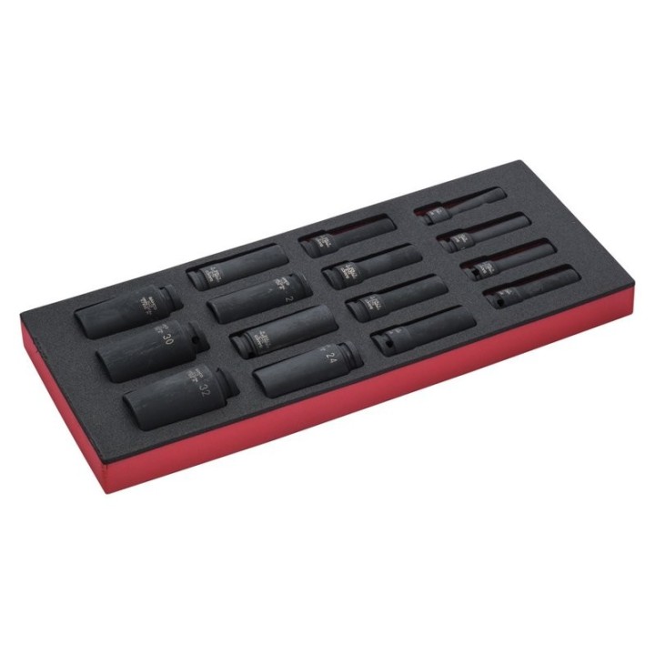 Καρυδάκι 1/2" 15 τεμ. 1/3" FF1E2213 BAHCO