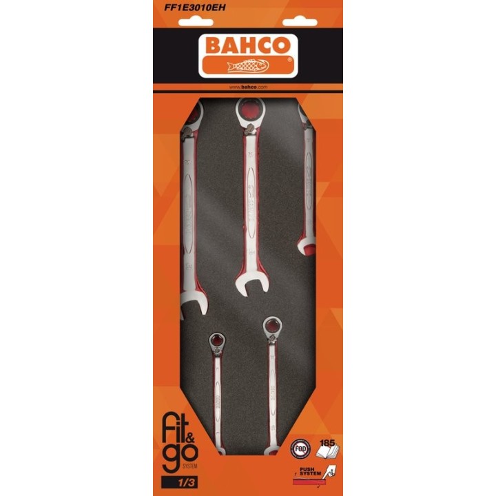 Καστάνια 5 τεμ. 1/3" FF1E3010EH BAHCO