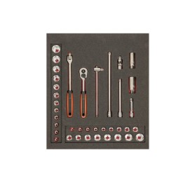 Καρυδάκι 3/8" 38 τεμ. 2/3" FF1F2103 BAHCO