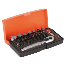 Καρυδάκι 1/4" 39 τεμ. S39MH BAHCO