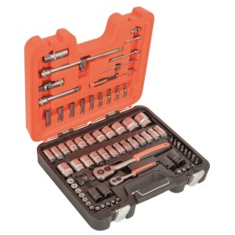 Καρυδάκι 1/4" 1/2" 77 τεμ. S800 BAHCO