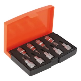 Καρυδάκι 1/2" 9 τεμ. S9TORX BAHCO
