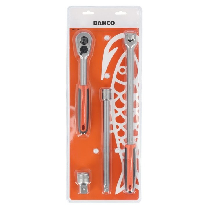 Καστάνια 1/2" 4 τεμ. SB81-SET1 BAHCO