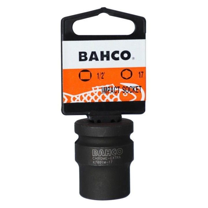 Καρυδάκι κρούσης φωσφατωμένο 1/2" 27 mm SBK7801M-27 BAHCO