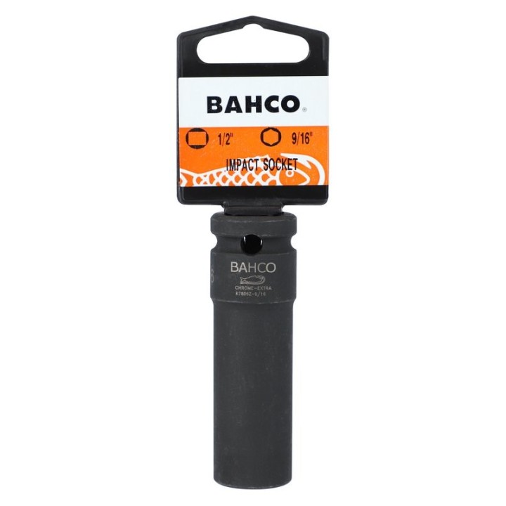 Καρυδάκι κρούσης φωσφατωμένο 1/2" 3/8" SBK7806Z-3/8 BAHCO