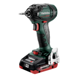 Metabo SSD 18 LTX 200 BL Παλμικό Κατσαβίδι Μπαταρίας 18V 1/4" 200Nm (2 x 4.0 Ah LiHD)