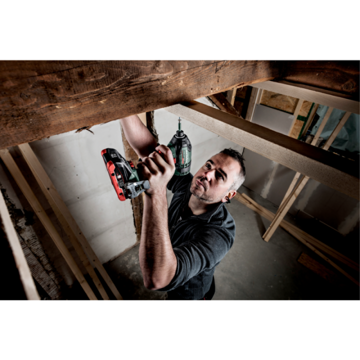 Metabo SSD 18 LTX 200 BL Παλμικό Κατσαβίδι Μπαταρίας 18V 1/4" 200Nm (2 x 4.0 Ah LiHD)