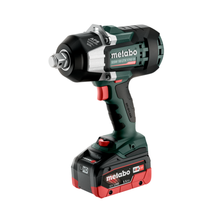 Metabo SSW 18 LTX 1750 BL Μπουλονόκλειδο Μπαταρίας 18V 3/4" 1750Nm (2 x 5.5 Ah LiHD)