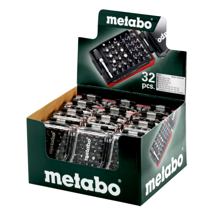 Metabo Σετ Μύτες Σετ μύτες 32 τεμ. Promoline