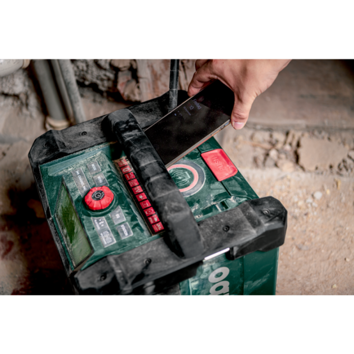 Metabo RC 12-18 32W DAB+ BT Εργοταξιακό Ραδιόφωνο Μπαταρίας 12-18V 32W DAB+ Bluetooth με Φόρτιση (Μόνο σώμα)