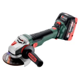 Metabo WVB 18 LTX BL 15-125 Γωνιακός Τροχός Μπαταρίας 18V 125mm 1.500W (2 x 5.5 Ah LiHD)