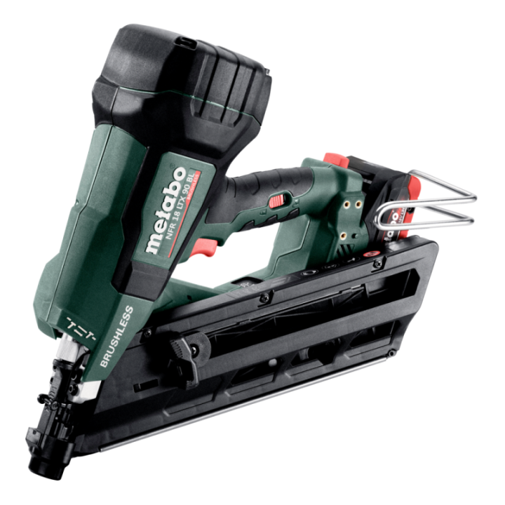 Metabo NFR 18 LTX 90 BL Καρφωτικό Μπαταρίας 18V Brushless 50-90mm (2 x 4.0 Ah LiHD)
