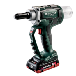 Metabo NP 18 LTX BL 5.0 Πριτσιναδόρος Μπαταρίας 18V Brushless 2.4-5mm (2 x 4.0 Ah LiHD)