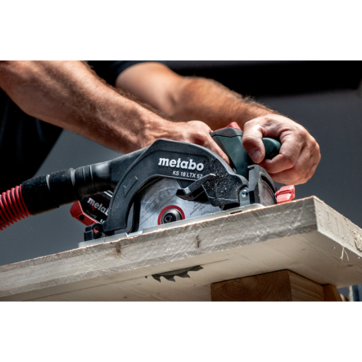 Metabo KS 18 LTX 57 Δισκοπρίονο Μπαταρίας 18V 165mm (Μόνο σώμα)