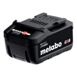 Metabo Μπαταρία LiPOWER 18V 5.2 Ah