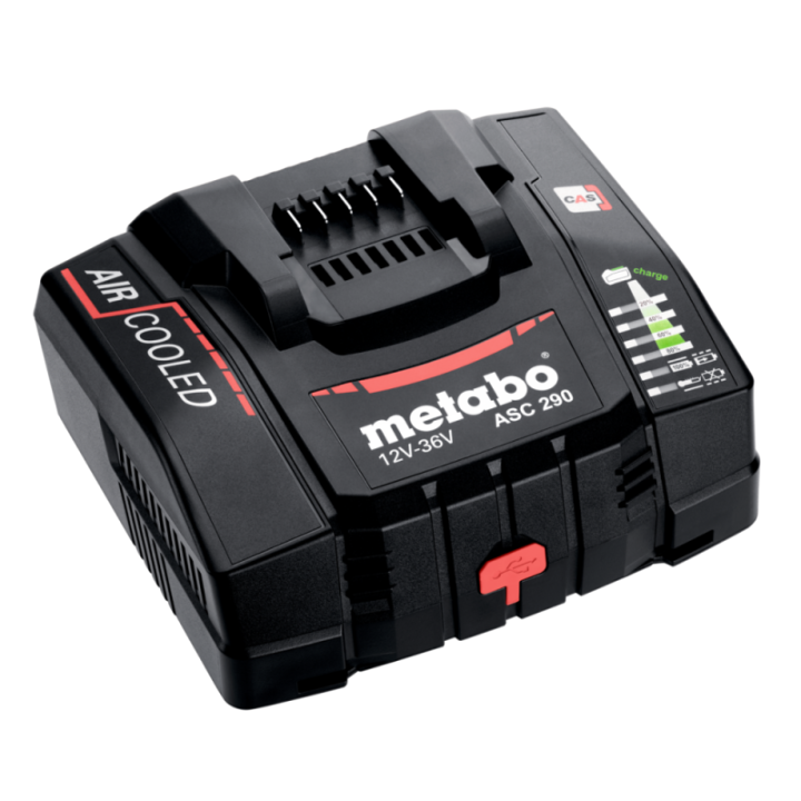 Metabo ASC 290 Ταχυφορτιστής 12-36V "AIR COOLED" EU