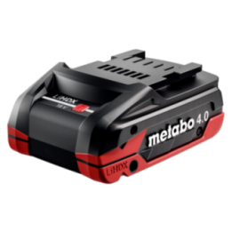 Metabo Μπαταρία LiHDX 18V 4.0 Ah Tabless