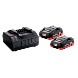 Metabo Σετ Φόρτισης LiHD 18V 2 x 4.0 Ah + Φορτιστής ASC 72