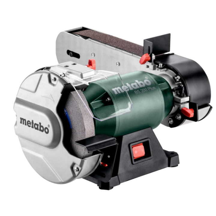 Metabo BS 200 Plus Ταινιολειαντήρας και Τροχός Λείανσης Combo 600W Ø200mm