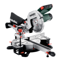 Metabo KGS 216 M Φαλτσοπρίονο Συρόμενο 216 mm 1200 W