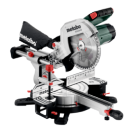 Metabo KGS 254 M Radial Φαλτσοπρίονο Συρόμενο 254 mm 1450 W