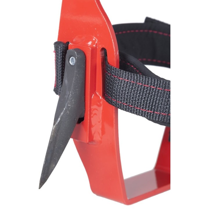 PROTEKT DR100 Iron Spikes Χαλύβδινα Πέδιλα Αναρρίχησης σε Δέντρα με Σακίδιο, Γκρι
