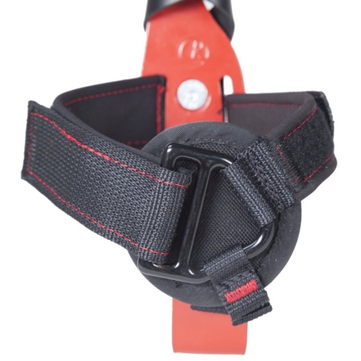 PROTEKT DR10002 Iron Spikes Χαλύβδινα Πέδιλα Αναρρίχησης σε Δέντρα με Σακίδιο, Γκρι/Κίτρινο HV
