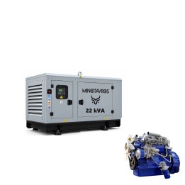 Ηλεκτροπαραγωγό ζεύγος MINOTAVROS 22 kVA Yangdong κλειστού τύπου με AT