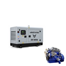 Ηλεκτροπαραγωγό ζεύγος MINOTAVROS 25 kVA Yangdong κλειστού τύπου με AT