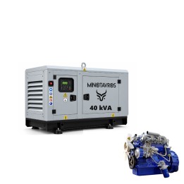 Ηλεκτροπαραγωγό ζεύγος MINOTAVROS 40 kVA Yangdong κλειστού τύπου με AT