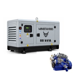Ηλεκτροπαραγωγό ζεύγος MINOTAVROS 88 kVA Yangdong κλειστού τύπου με AT