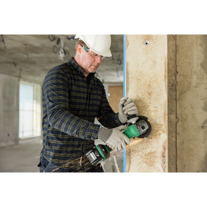 HiKOKI G3613DVFW2Z Ρυθμιζόμενος Γωνιακός Τροχός Μπαταρίας 36V Brushless 125 mm  Διακόπτης Paddle (Μόνο σώμα  θήκη HSC III)