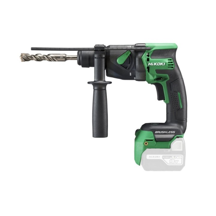 HiKOKI DH18DPBW2Z Περιστροφικό Πιστολέτο Μπαταρίας SDS-plus 18V Brushless 1.3 J 18 mm (Μόνο σώμα  θήκη HSC)