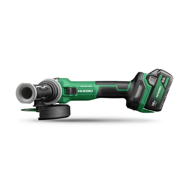 HiKOKI G1813DEW2Z Γωνιακός Τροχός Μπαταρίας 18V Brushless 125 mm με Φρένο (Μόνο σώμα  θήκη HSC III)