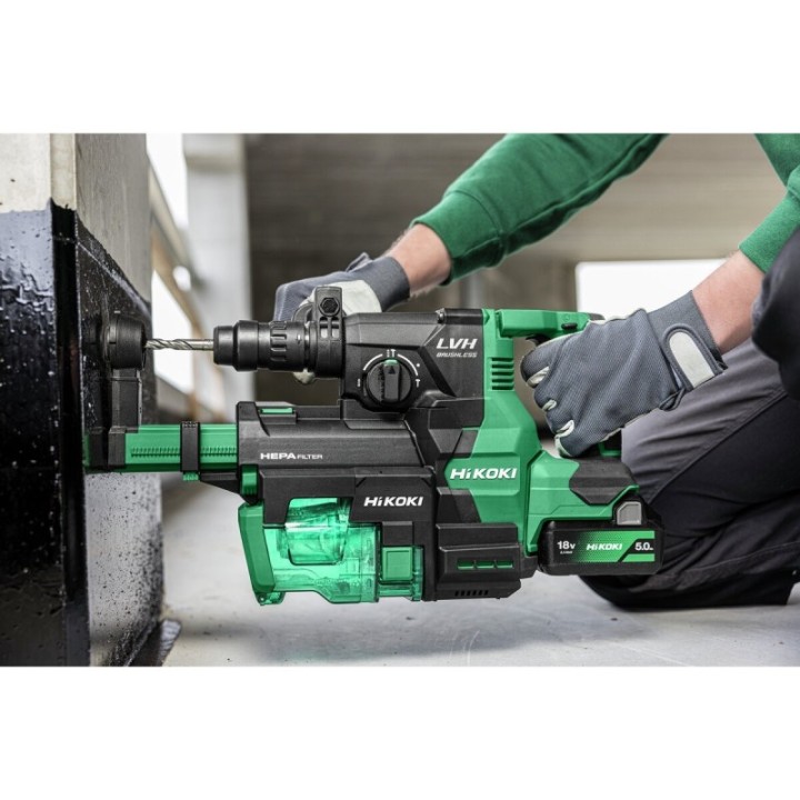 HiKOKI DH1826DCW3Z Περιστροφικό Πιστολέτο Μπαταρίας SDS-plus 18V Brushless 3.2 J 26 mm Quick (Μόνο σώμα  θήκη HSC)